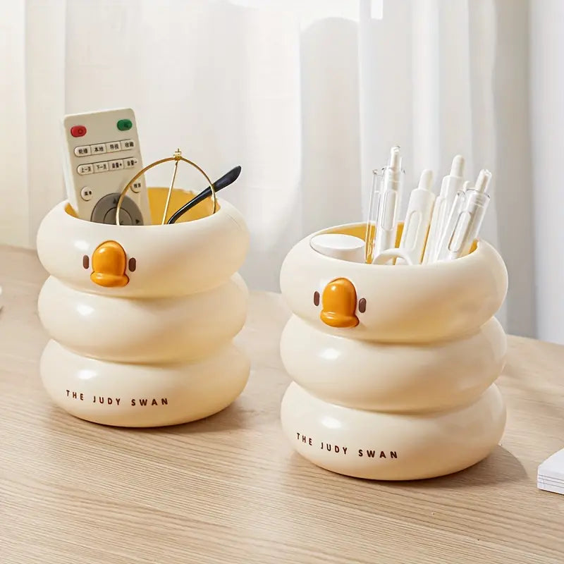 Cute Duck Pen Case, Creative Desktop Storage Box, Multifunctional Pen Case, Student Office Storage Case, Creative Pen Pencil Container, Container for Desk Accessories Cute Duck Pen Case, Creative Desktop Storage Box, Multifunctional Pen Case, Student Office Storage Case, Creative Pen Pencil Container, Container for Desk Accessories